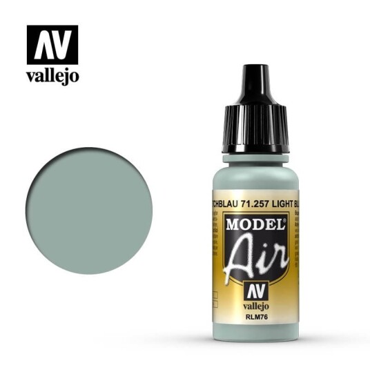 Vallejo Model Air Light Blue RLM76 17ml (71.257)
