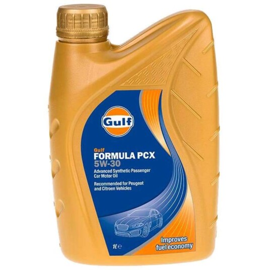 Gulf Gulf Formula PCX Plus 5W 30 1L 1219123607 Gulf Gulf Formula PCX Plus 5W 30 1L 1219123607