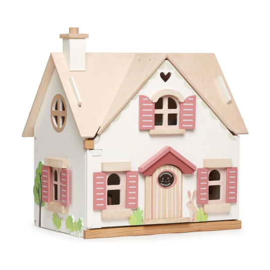 Tender Leaf Dollhouse with Furniture Cottontail Cottage TL8123 Tender Leaf Dollhouse with Furniture Cottontail Cottage TL8123