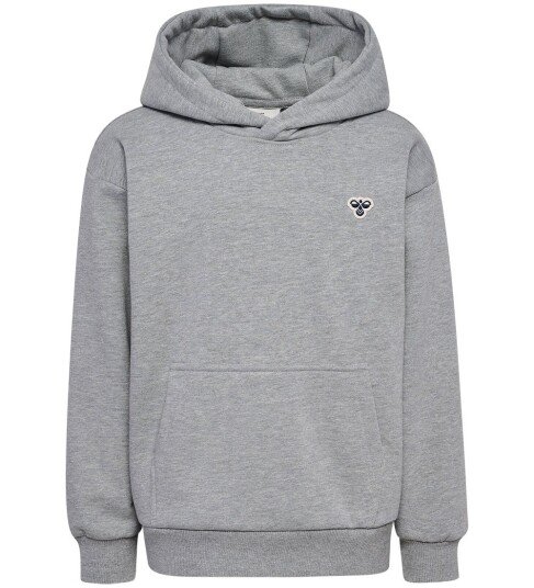 Hummel Hettegenser hmlJr Loose Hoodie Bee Grå