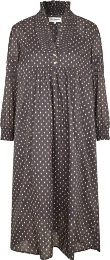 Lollys Laundry Sagill Maxi Dress Ls   Navy   M