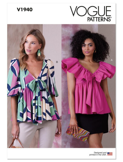 Vogue 1940 - Topp A5 (6-8-10-12-14)