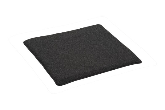 Brafab Frisk sittepute Teddy Black 37 x 37 cm Svart