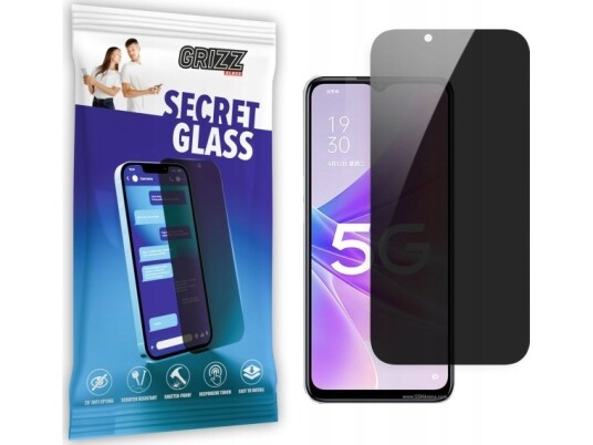 Grizzglass Privacy Glass Grizzglass Secretglass Oppo A57 5G