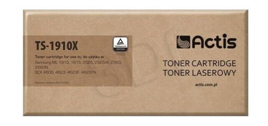 Actis TS-1910X - black - toner cartridge (alternative for: Samsung MLT-D1052L) - Laser toner Svart
