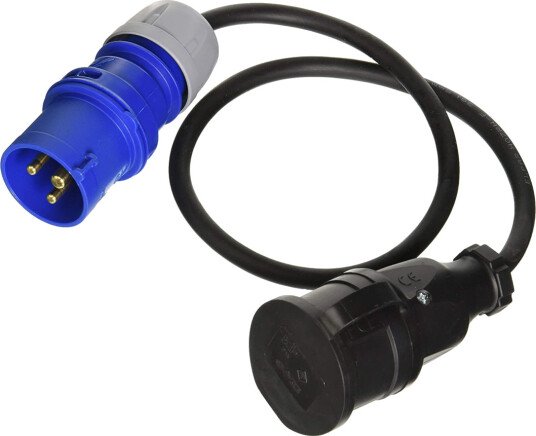 PCE OVERGANGSKABEL 316-9 PLUG-TIL-SCHUKO SKJØT-IP44 0,8 M PCE OVERGANGSKABEL 316-9 PLUG-TIL-SCHUKO SKJØT-IP44 0,8 M