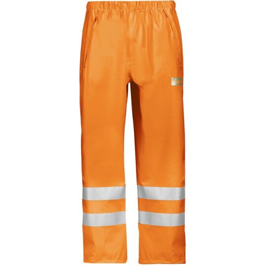Snickers Workwear 8243 Regnbukse varsel, oransje Varsel, Oransje, Klær