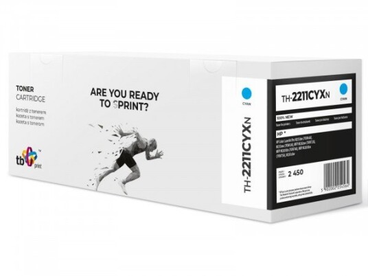 Toner For Hp Color Lj Pro M255 W2211x Th-2211Cyxn 100 % Ny Cy