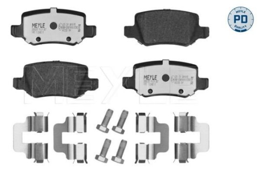 Bremseklosser MEYLE 025 231 3814/PD
