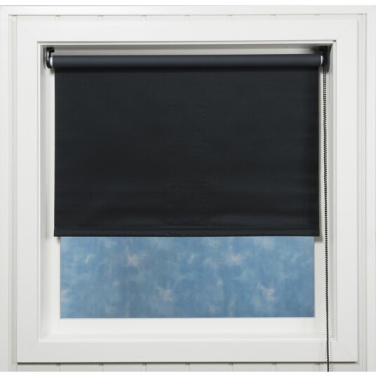 Vista Rullegardin lystett 120 cm sort