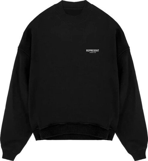 Represent, Herre, Gensere & Hettegensere, Svart, 2XL,