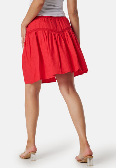 VILA Vinensa High Waist short skirt Red 38