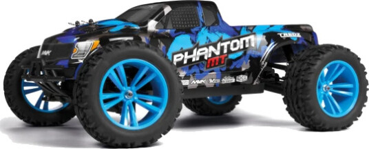Maverick Phantom MT 1:10 RTR Monster Truck Blue 150603 Maverick Phantom MT 1:10 RTR Monster Truck Blue 150603