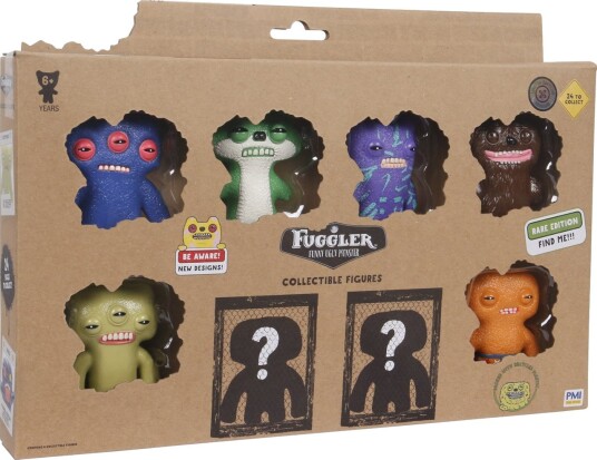 Fuggler Samlefigurer Limited Edition Versjon C 6+ År 8 Stk.