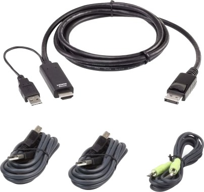 Aten 2L-7D02uhdpx4 1.8 M Usb Usb Hdmi Sort Displayport Aten 2L-7D02uhdpx4 1.8 M Usb Usb Hdmi Sort Displayport