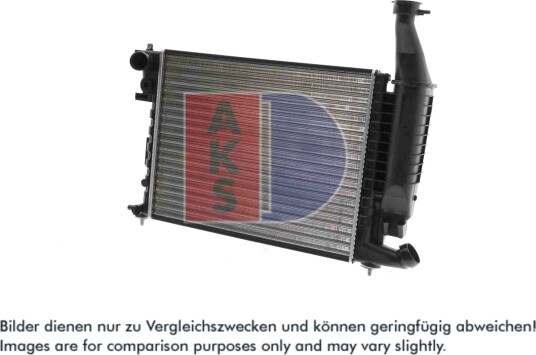 AKS DASIS 060840N Radiator motorkjøling