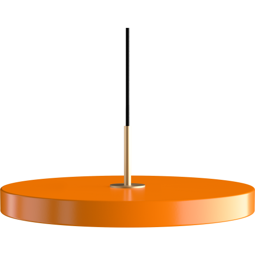 Umage Asteria pendellampe oransje Ø43 cm