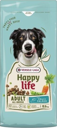 Versele-Laga Versele Laga Happylife Fôr Med Laks Til Voksne Hunder 12.5 kg Versele-Laga Versele Laga Happylife Fôr Med Laks Til Voksne Hunder 12.5 kg