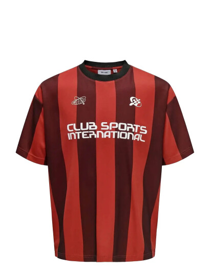 ONLY & SONS Onsdeclan Loose Ss Tee - Red - S
