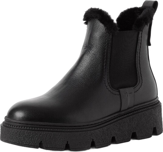 Tamaris Women Boots BLACK LEATHER 36