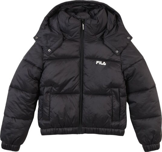 Fila Pufferjakke Grassa Cropped Puffer Svart