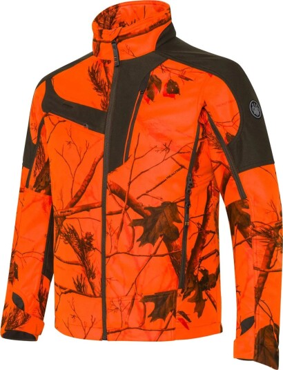 Beretta Men"s Matajur Windblock Hunting Jacket Realtree Ap Camo Hd Orange M Beretta Men"s Matajur Windblock Hunting Jacket Realtree Ap Camo Hd Orange M