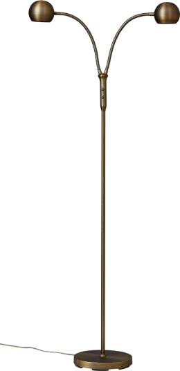 Fladen Duo Gulvlampe Med Brytere  Høyde 140 Cm