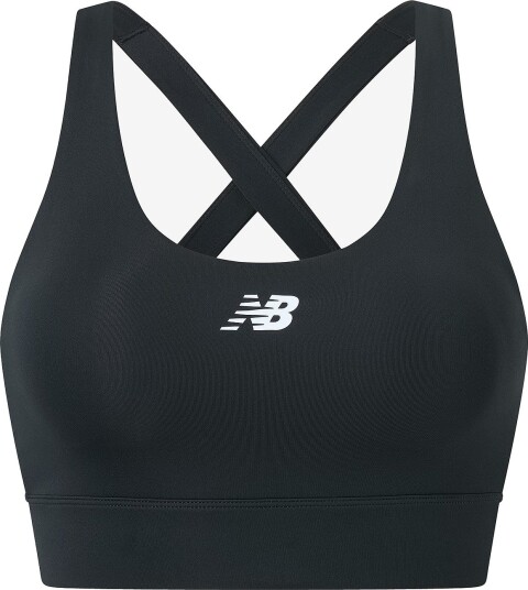 New Balance   Sports bh Tech Training Graphic Bra   Svart