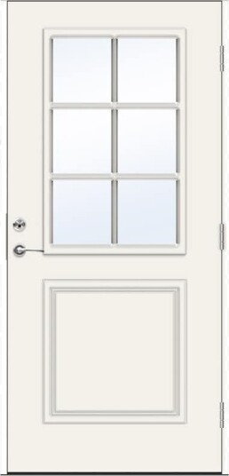 Ytterdør Swedoor Advance Line Classic Smetana