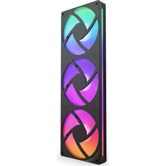 NZXT F360 RGB Core 360mm Kabinettvifte med PWM - Svart NZXT F360 RGB Core 360mm Kabinettvifte med PWM - Svart