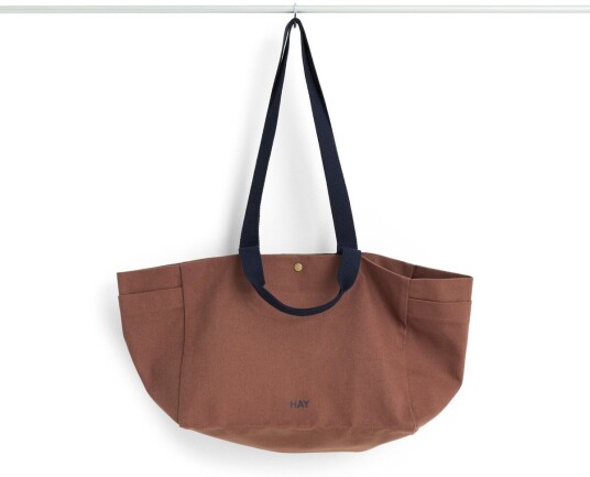 Hay Weekend Bag No 2 veske S 26x56 cm Milk chocolate