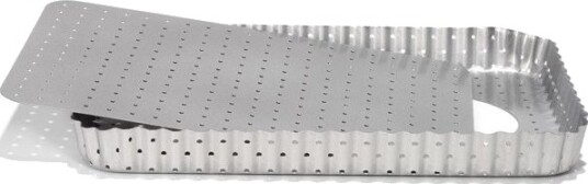 Patisse Formplate Perforert I Stål 32 X 22 Cm Sølv Patisse Formplate Perforert I Stål 32 X 22 Cm Sølv