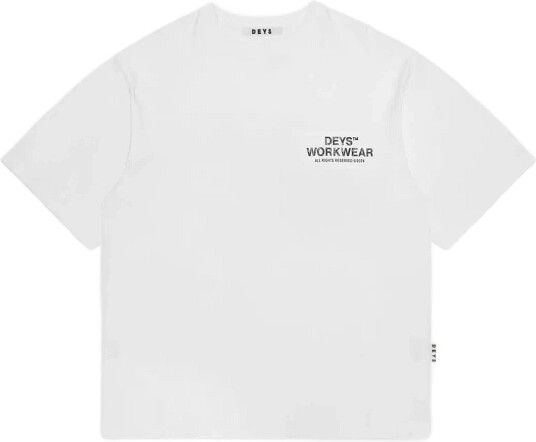 DEYS Hillside Print T Shirt   WHITE   M