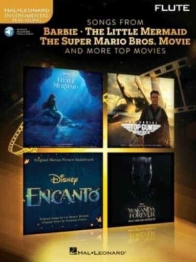 Songs from Barbie, The Little Mermaid The Super Mario Bros. Movie, and More Top Movies for Flute