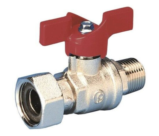 Pettinaroli ball valve with swivel end/male 34 x 12