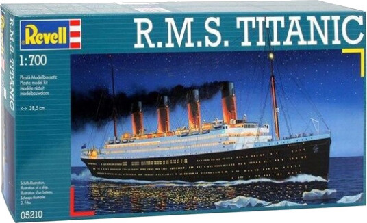 Revell R.M.S. Titanic Modellbyggesett 1:700