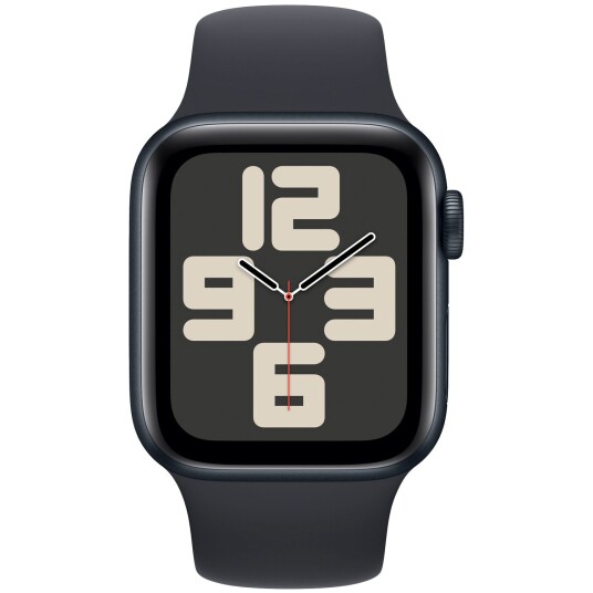 Apple Watch SE GPS 40mm Midnight Aluminium Case with Midnight Sport Band - M/L