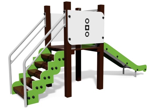 Leketårn Eco   Modell 1 Gul