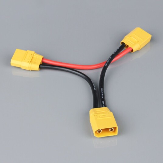 Radient 010039 - XT90 SERIES CONNECTOR,12AWG 100MM Radient 010039 - XT90 SERIES CONNECTOR,12AWG 100MM