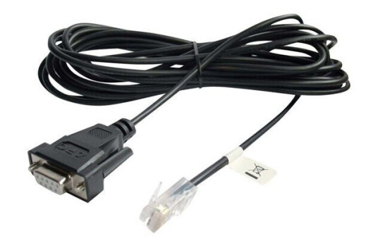 APC 4.57 m RJ-45 til DB-9 seriell kabel - Svart