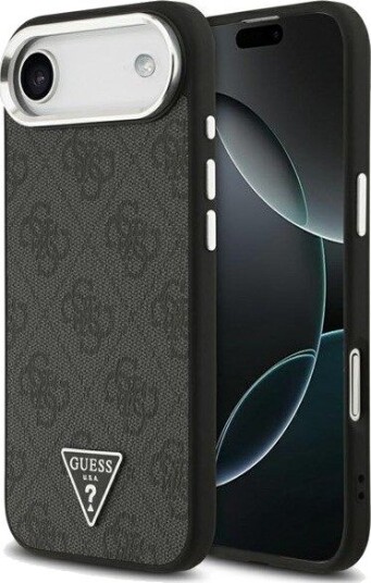 GUESS 4G Triangle Logo MagSafe case for iPhone Air - black