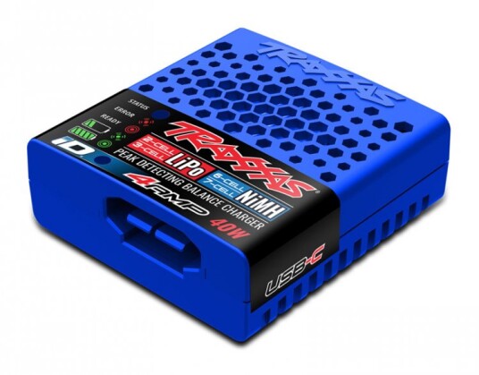 Traxxas 2985 USB-C Multi-chem 40W NiMH/LiPo Charger