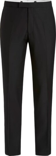 Oscar Jacobson Denz Tuxedo Trousers - Black - 50