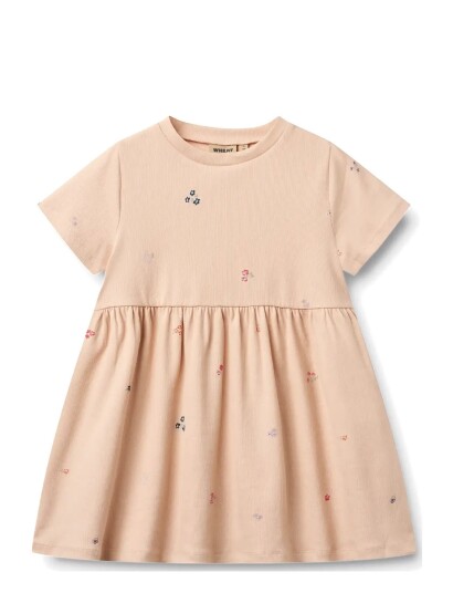 Wheat Jersey Dress Anna Pink 152