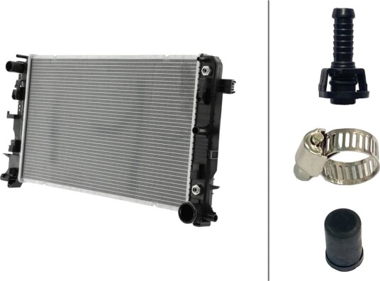 HELLA 8MK 366 301 671 Radiator motorkjøling