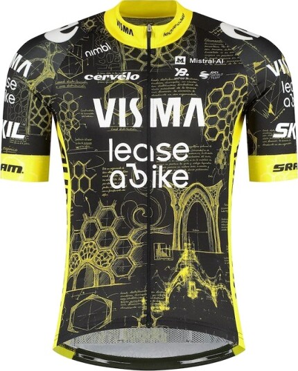 Team Visma Lease a Bike TDF 2026 Replica sykkeltrøye korte ermer herre