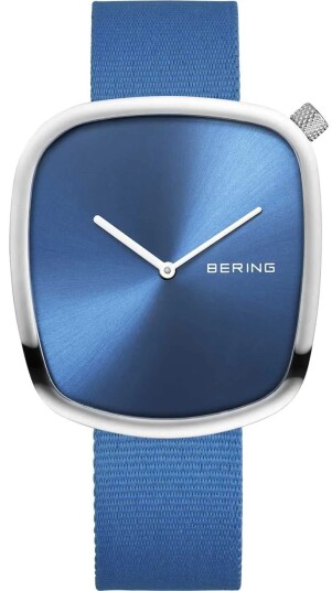 Bering Herreklokke 18040 308 Pebble Blå/Tekstil Ø40 mm Bering Herreklokke 18040 308 Pebble Blå/Tekstil Ø40 mm