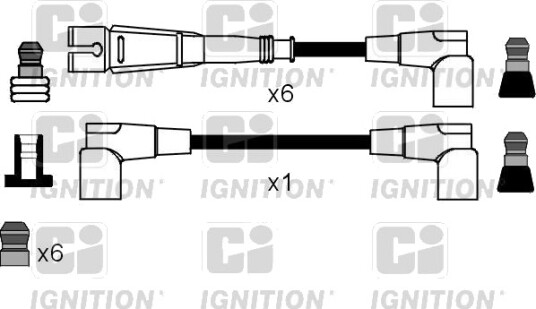 Tennplugg kabelsett QUINTON HAZELL XC1106