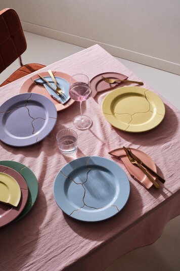 Jotex Shattered Plates Tallerken i 6pack ø 27 Cm Flerfarget THE 2108483010 Jotex Shattered Plates Tallerken i 6pack ø 27 Cm Flerfarget THE 2108483010