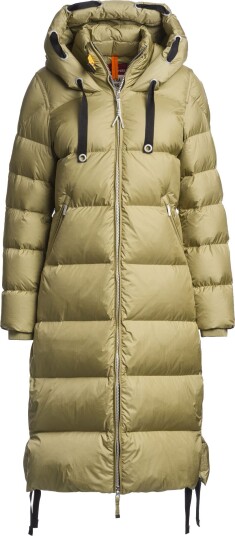 Parajumpers Women"s Panda Long Down Jacket Golden Moss, XS